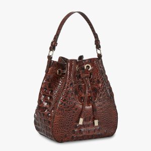New - Brahmin Melinda Ombre Bucket Bag - Pecan (SOLD )