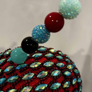 Hat Pin (5 ball) Multi-Colored
