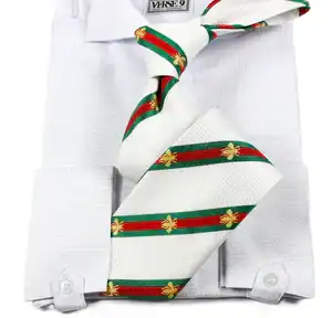 New - Verse IX GG Butterfly Luxury Tie w/ Hanky