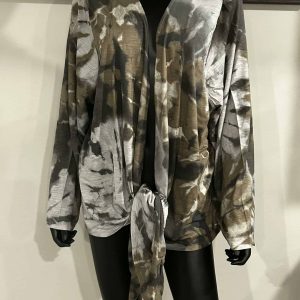 Belle Como Tie Dye Shrug (Size 4X)