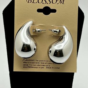 Blossom Silver Tear Drop