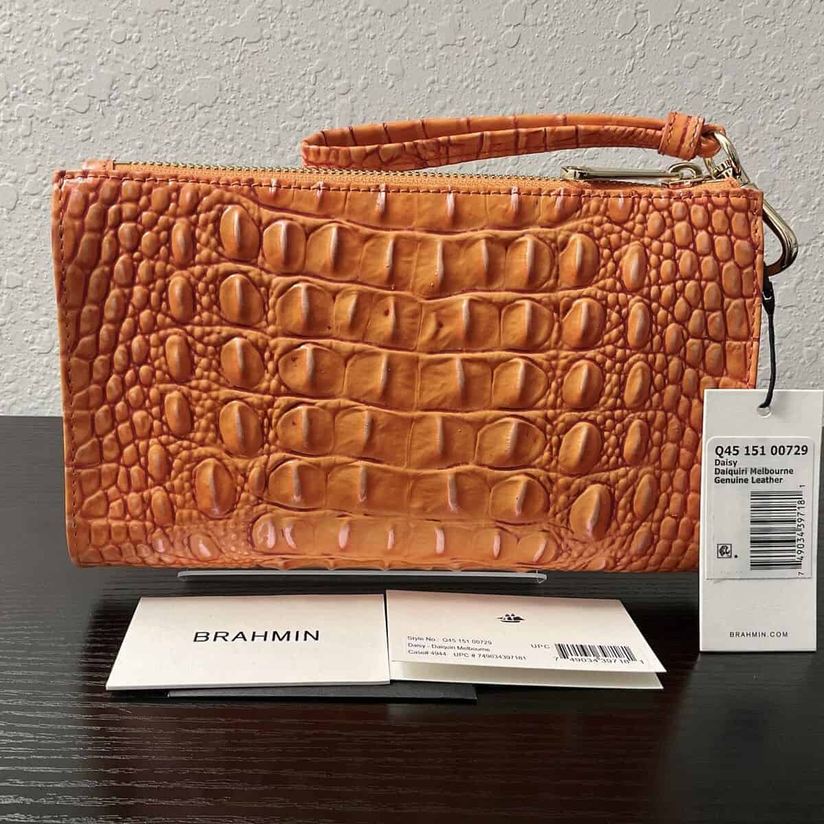 New – Brahmin Daisy Daiquiri Wristlet