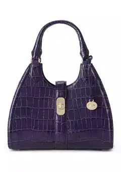 New – Brahmin Adrian Satchel (Lovely) Purple