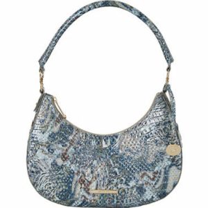 Brahmin Bekka Melbourne Icy Python Small Shoulder