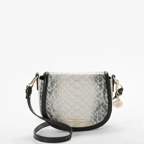 NEW - Brahmin Rockaway Black Briar Crossbody (Nice)