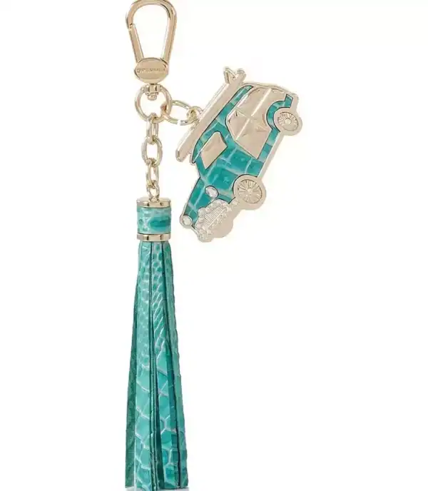 Brahmin Copa Car Tassel Key Fob