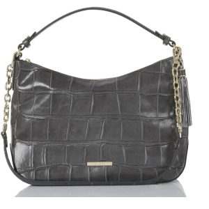 Brahmin Heather Nocturnal Lysander Croc