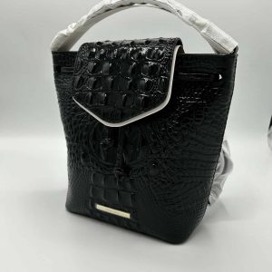 Brahmin Kendall Black Small Backpack