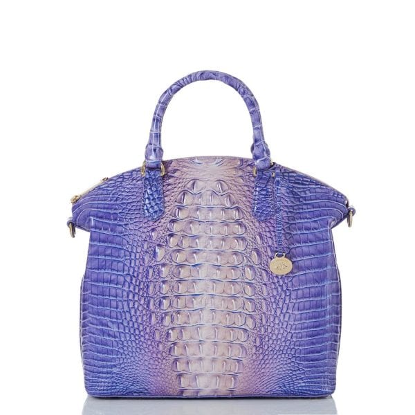 Brahmin Large Very Peri Ombre Duxbury Satchel