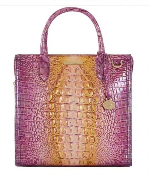 Brahmin Caroline Grapefruit Ombre