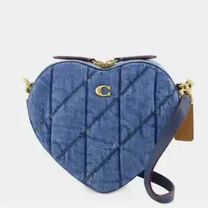 New - Denim Coach Heart Bag (Lovely)