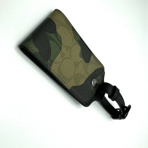 Coach Luggage Camo Tag SOLD