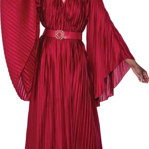New - DCC Pleated Red Dress (18)