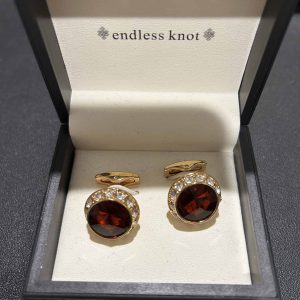 New - Designer Cufflinks (Burgundy)
