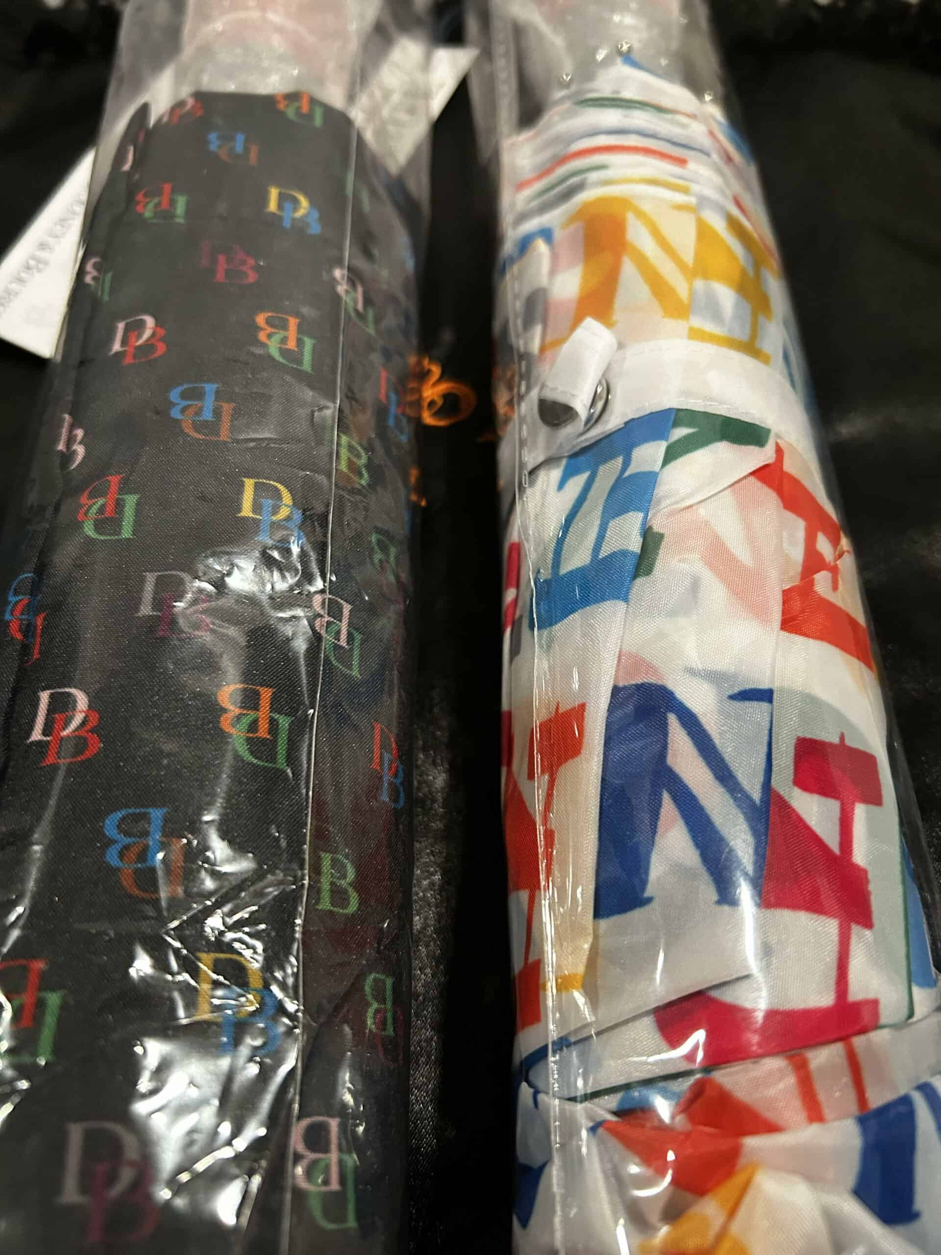 New – Dooney and Bourke Umbrella (Selection – Black or White) – Only White Left !