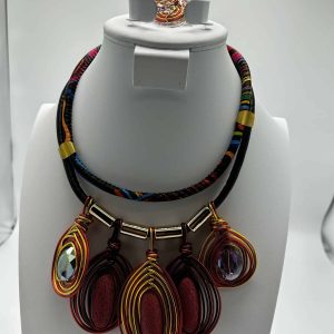 Fashion 5 Circle Necklace