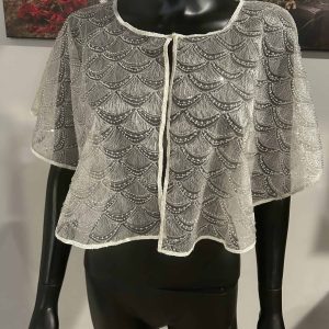 Fashion Ivory Rhinestone Wrap Size (One Size - O/S)