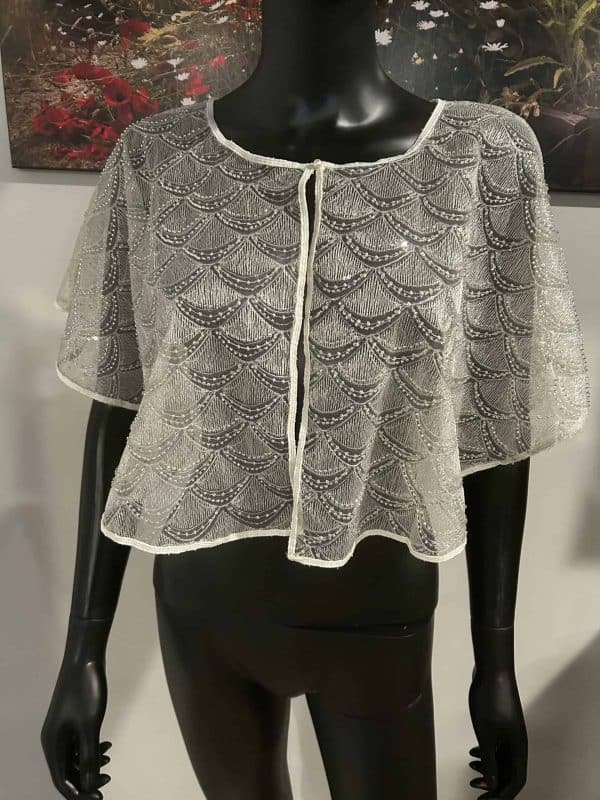 Fashion Ivory Rhinestone Wrap Size (One Size - O/S)