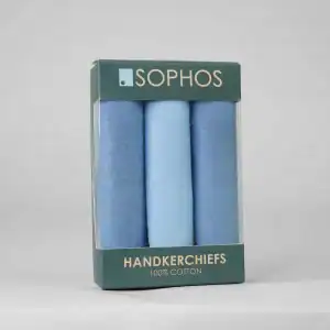 New - Shades of Blue (3pack) Handkerchiefs