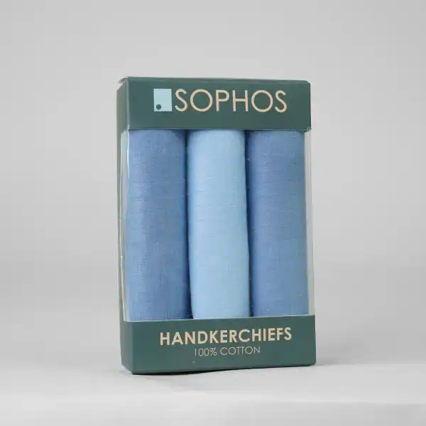 New - Shades of Blue (3pack) Handkerchiefs