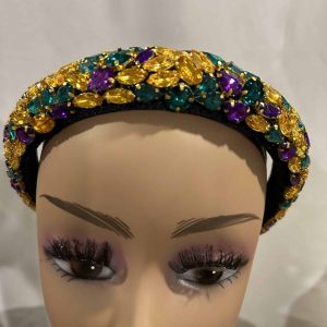 Headband - Gold and Purple