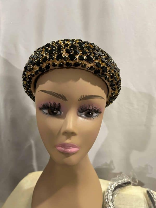 Headband - Large Black and Tan