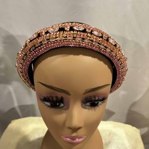 Headband - Multi with Rhinestone Top