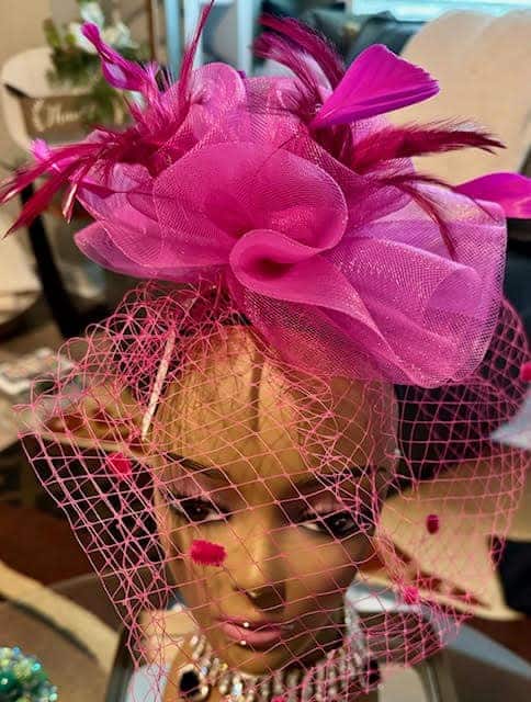 New – Dotted Net Fascinator (Selections)
