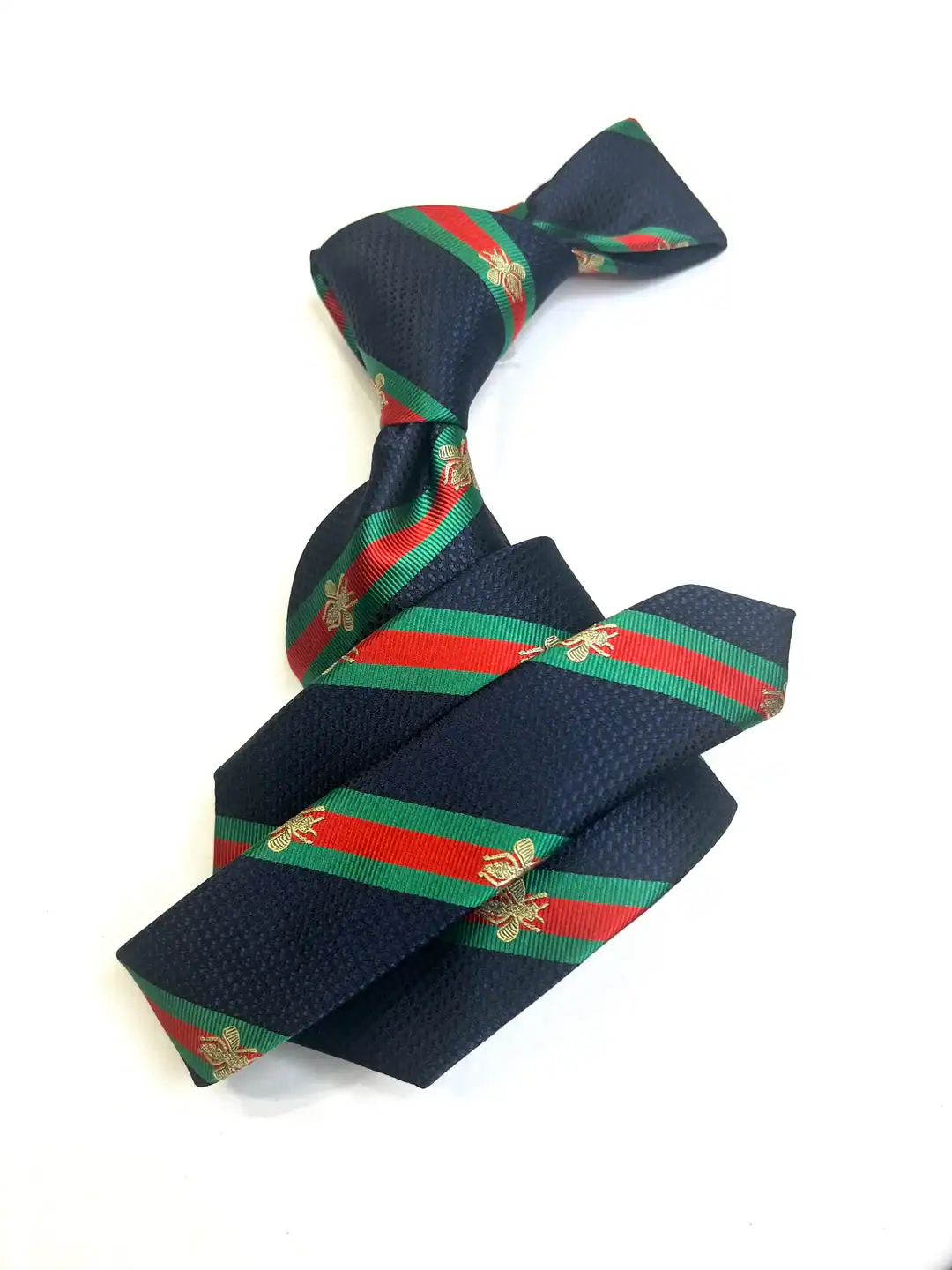 New – Verse IX GG (Navy) Limited Edition Luxury Tie w/ Hanky