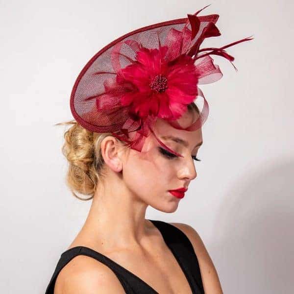 New – Trending Floral Clip Fascinator (4 Color Selection)