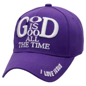 New - God Is Good All The Time Cap (adjustable strap)