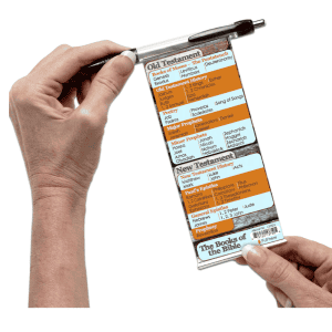 Pull Out Ink Pens - Books of the Bible Banner