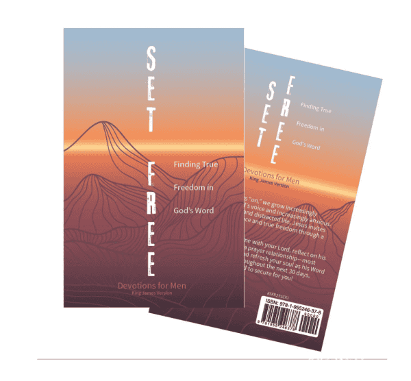 KJV Softocover Devotion Book - Set Free