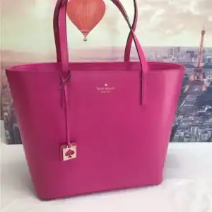 Kate Spade Bleecker Wild Raspberry Large Tote