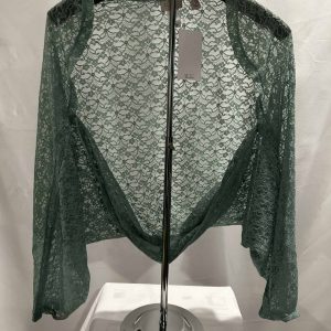 Logo Stretch Lace Feldspar Shrug (Fits XS-S)