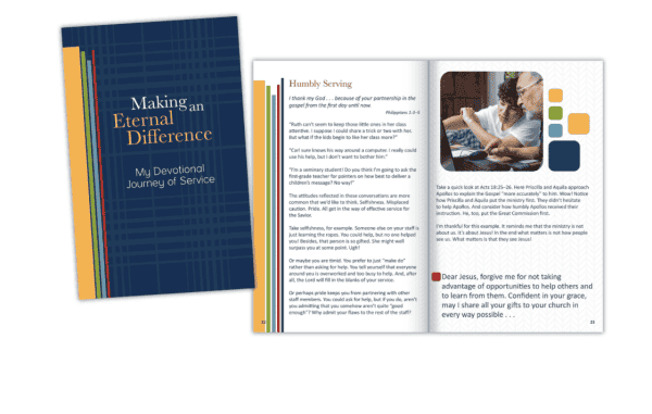 Making an Eternal Difference Devotion Book