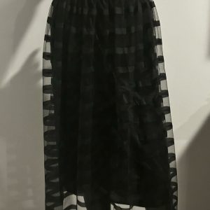 Metrowear Blacked Striped Tulle (Skirt LG)