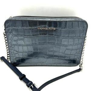 Michael Kors Jet Set Large Navy Crossbody