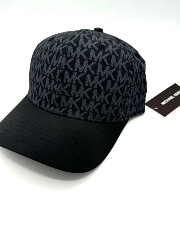 Michael Kors Signature Black Men Cap (One Size)