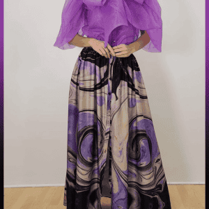 N by Nancy Purple Maxi Skirt (Selections)