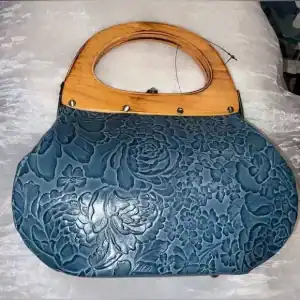 Patricia Nash Mirabella Wood Frame Bag SOLD