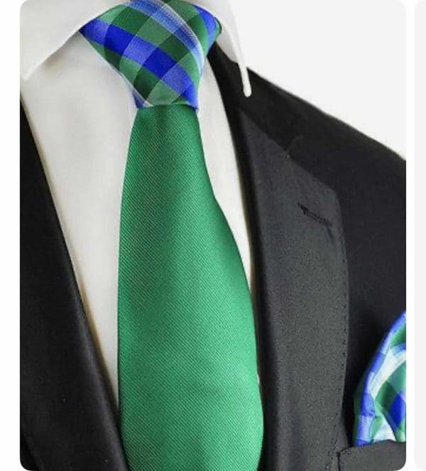 New - Multi Striped Green/Blue Tie (SOLD)
