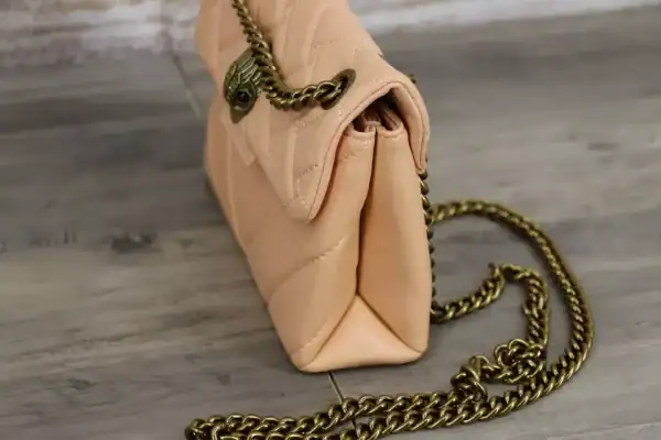 (New) Kurt Geiger Quilt Leather Peach Crossbody - Image 2