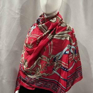 Scarf - Long (Main Color Red)