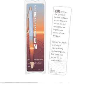 Set Free Pen and Bookmark Set
