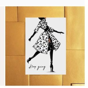 Stationary Cards - Keep Going  -Greeting Cards (pack of 6)