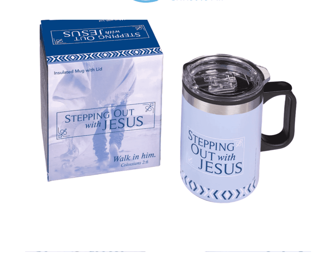 Stepping Out with Jesus Insulated Coffee Mug
