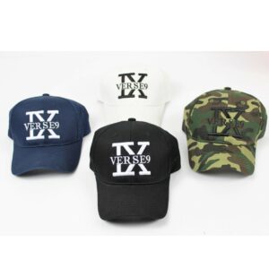 Verse IX Baseball Cap (Color Selections - Camo or Navy)