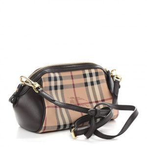 New - Burberry Haymarket Crossbody w/tags