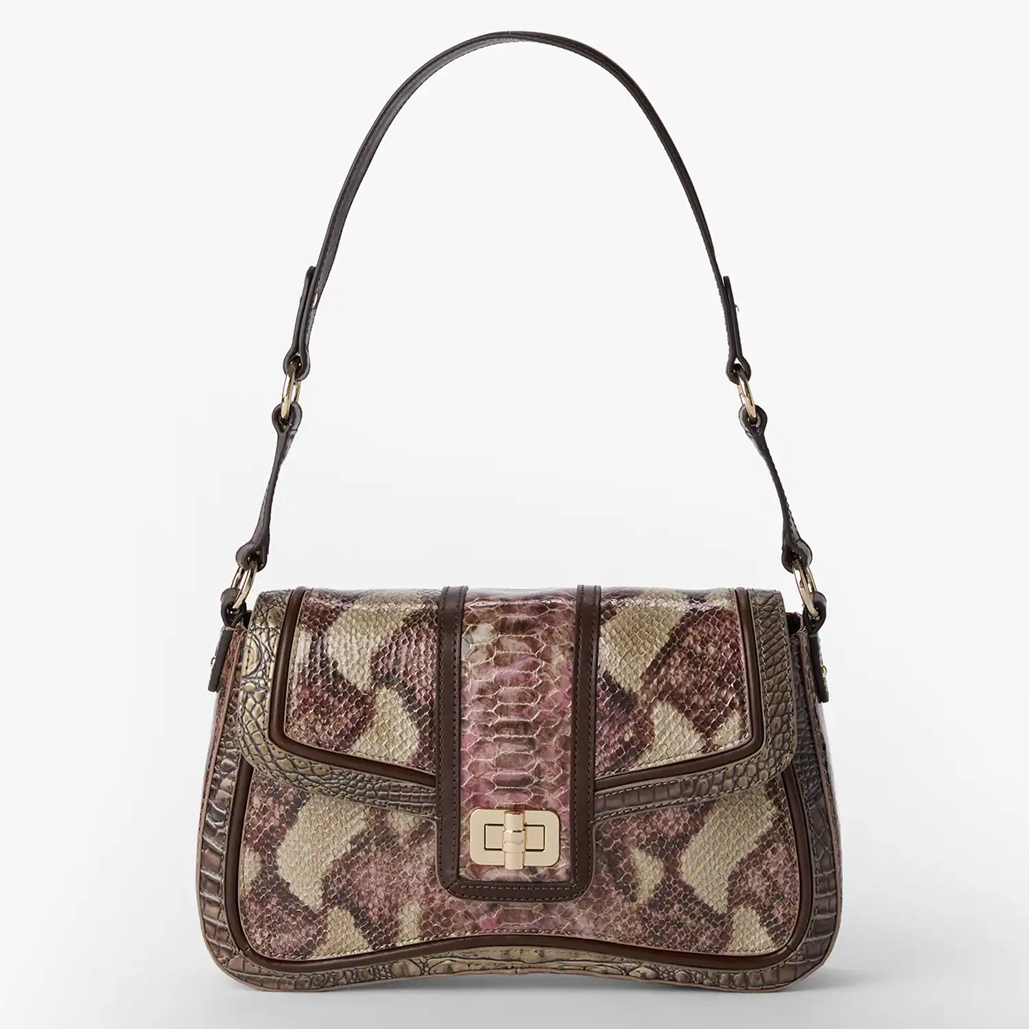 New – Brahmin Nerrida Brindle Potomac